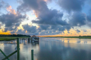 Sprawling Sunset Beach Escape Dock, Fire Pit